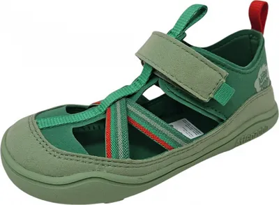 Produktbild von Affenzahn Vegan Breeze Frog Sandal Green