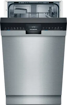 Produktbild von Siemens iQ300, Unterbau-Geschirrspüler, 45 cm, Edelstahl SR43HS64KE
