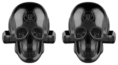 Produktbild von Philipp Plein - PJ9AA05CU - Manschettenknöpfe - Herren - 3D SKULL - 2,6 x 1,2 cm