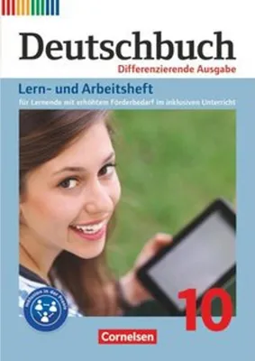 Immagine prodotto di Deutschbuch 10. Schuljahr - Zu allen differenzierenden Ausgaben - Lern- und Arbeitsheft für Lernende mit erhöhtem Förderbedarf im inklusiven Unterricht