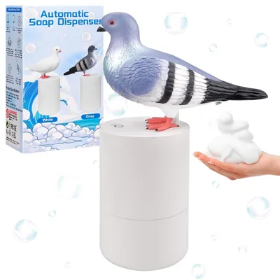 Productafbeelding van Automatische Zeepdispenser - 300 ml Handzeepdispenser - Contactloos - Infraroodsensor - Zwart - Huishoudelijk