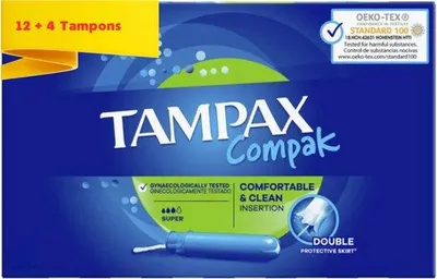 Immagine prodotto di Tampax Compact Maandbandage Mega Pack - 16 pezzi