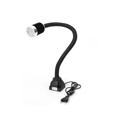 Zdjęcie produktu dla lampa robocza LED 5W ze stałą podstawą na gęsiej szyi