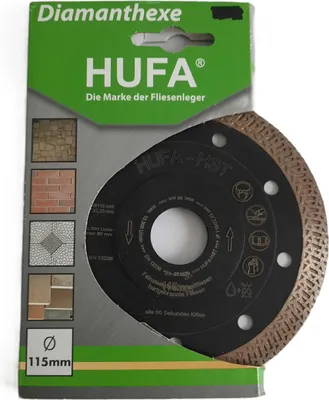 Produktbild von Hufa Fliesen Diamanttrennscheibe Fliese HST Ø 115mm