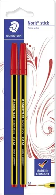 Immagine prodotto di Staedtler Noris stick 434 Penna a sfera Medio 2 pz