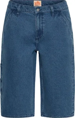 Produktbild von BLEND Lockere Knielange Jeansshorts Verdeckter Zip-Fly Sommer Größe: XL