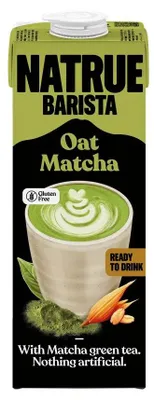 Image de Natrue Barista | Boisson à l'avoine Matcha - 1 L - Alternative végétalienne au lait - Sans gluten - Boisson végétale