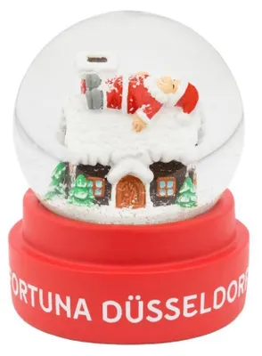 Produktbild von Fortuna Düsseldorf Schneekugel "Häuschen"