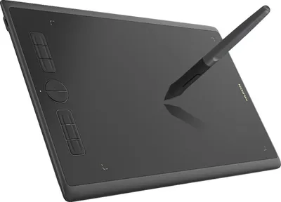Produktbild von Grafiktablett, batteriefreier Stift, 8192 Druckstufen, schwarz
