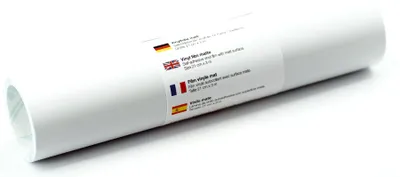 Produktbild von Kreativplotter Vinylfolie matt WEISS 21x300 cm