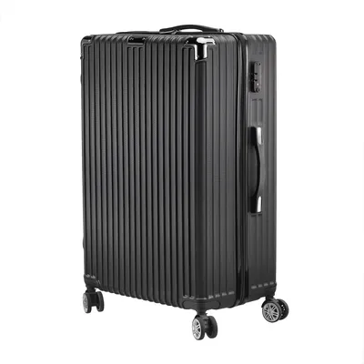Produktbild von ProximaX Reisekoffer 3er Set ABS-Hartschale Klassische Koffer Trolley Kofferset Teleskopgriff Inkl. Reißverschluss-Schloss, 360° Rollen M-L-XL