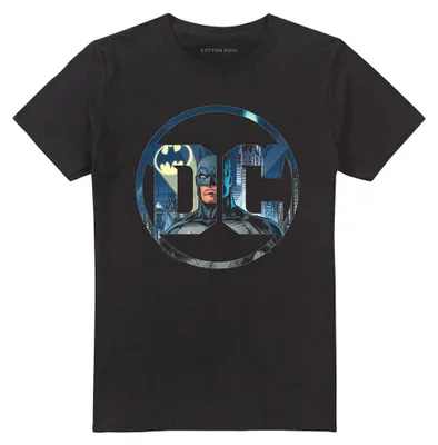 Image de T-shirt DC Comics, modèle TV41402, coupe unie, pour hommes et femmes, taille L, couleur noire