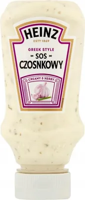 Obrázok produktu pre Sos Czosnkowy Heinz 220 ml