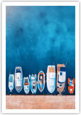 Produktbild von Poster - Poster ohne Rahmen - Hafen Hafen £ódŸ - 70x100 cm - Wand Bild - Wanddeko - Wandbilder - Kunstposter - Wandposter - Bilder - Kunstdruck - Wanddekoration - Wandbild - P2XPA70x100-5081