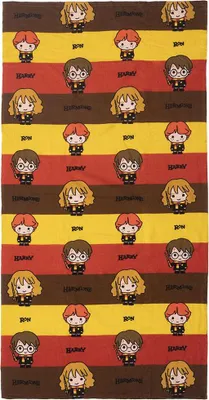 Produktbild von Harry Potter – Chibis – Strandtuch „70 × 140 cm“