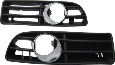 Produktbild von Stoßstangen Gitter Nebelscheinwerfer Loch Chrom LINKS RECHTS für VW Bora 1998-05