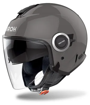 Obrázok produktu pre Jet Helma AIROH Helyos Shiny Dark Grey veľkosť S
