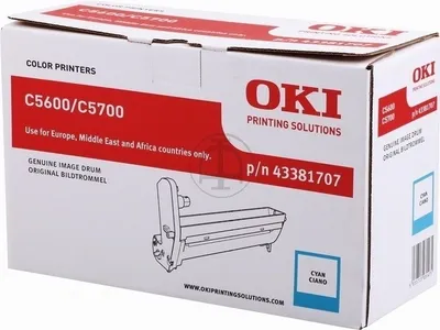 Immagine prodotto di Oki 43381707 Tamburo immagine ciano C5600 -B