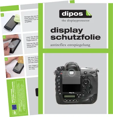 Produktbild von 6x Schutzfolie für Nikon D4s matt Displayschutzfolie Folie Display Schutz dipos