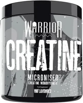 Obrázok produktu pre Warrior Essentials Creatine 300 g / Kreatín monohydrát / 100% mikronizovaný kreatín monohydrát