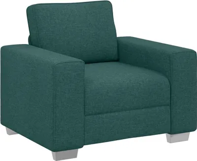 Obrázok produktu pre vidaXL Pohovka – kreslo, tmavozelená, 100 cm, látka