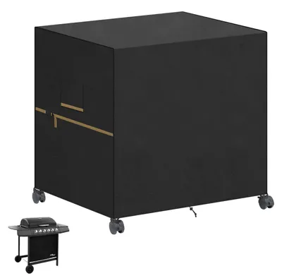 Image de Solidchoice - Housse de protection pour barbecue à gaz d'extérieur - Protection imperméable pour barbecues de 90x65x90 cm
