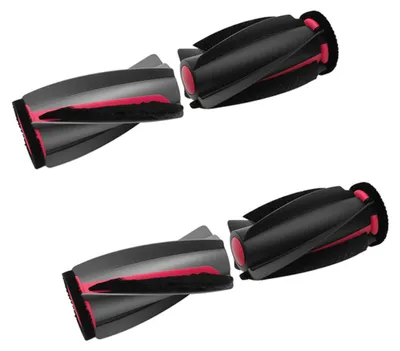 Productafbeelding van INF Vervangende hoofdborstel 2-pack compatibel met Eufy C28/C28 OMINI — ABS+siliconen, meerkleurig