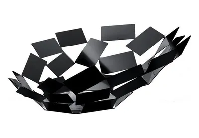 Image de Alessi Tafelaufsatz schwarz Stanza dello Scirocco - MT03 B