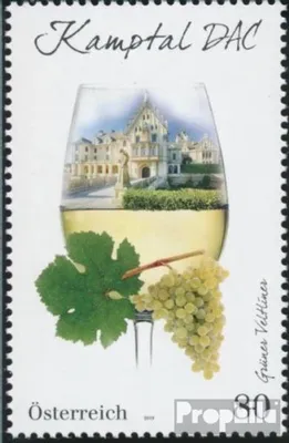 Produktbild von Briefmarken Österreich 2019 Mi 3482 (kompl.Ausg.) gestempelt Wein