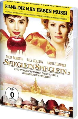 Produktbild von PLAION Spieglein Spieglein - Die wirklich wahre Geschichte von Schneewittchen, Film, DVD, Farbig, Deutsch, Englisch, 202 min, Deutsch