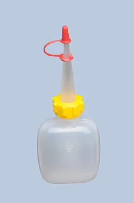 Produktbild von Hünersdorff Spenderflasche 50 ml, oval LD-PE, natur