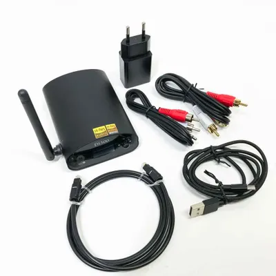 Produktbild von 1Mii DS500 HiFi Bluetooth Receiver für Heimstereo mit LDAC, Bluetooth 5.1 Audio Adapter mit Audiophilem DAC, aptX HD & Low Latency, Optischer Coaxial RCA Ausgang für AV Receiver, Verstärker