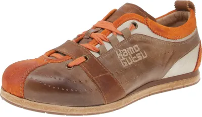 Produktbild von Kamo-Gutsu TIFO-017 - Herren Freizeitschuhe - Arancio-Taupe, Größe:43 EU