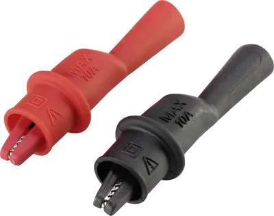 Obrázek produktu pro VOLTCRAFT krokosvorka 2 mm CAT III 1000 V, CAT IV 600 V černá, červená MSK-111 (VC-8085005)