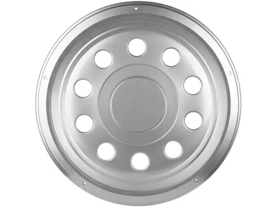 Productafbeelding van Wieldoppen voor de achterwielen van vrachtwagens en bussen, 22,5 inch, van kunststof, 2 stuks.