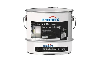 Produktbild von Remmers 2K Bodenbeschichtung lichtgrau 5 kg, Beton- und Bodenfarbe