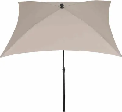 Produktbild von SIENA GARDEN City Mittelstockschirm anthrazit/natur 180x180cm