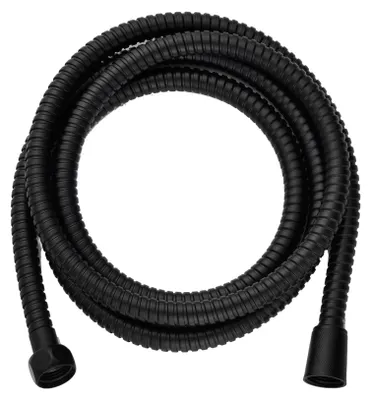 Immagine prodotto di Tubo doccia in acciaio inox nero, 200 cm