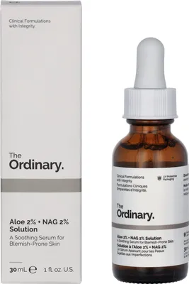 Immagine prodotto di The Ordinary Aloe 2% + NAG 2% Soluzione 30 ml