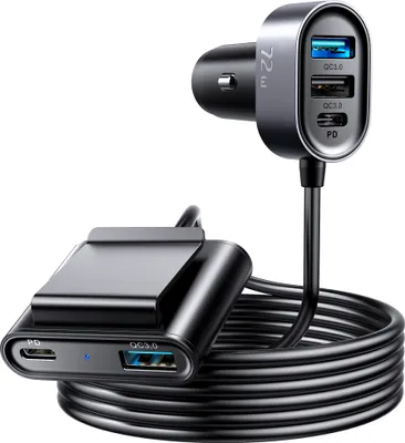 Zdjęcie produktu dla Joyroom Jr-Cl05 5-Port Usb Car Charger 72W Black