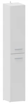 Produktbild von BODO DUAL R30 2D WEISSES Büroregal für Bücher und UFC-Ordner