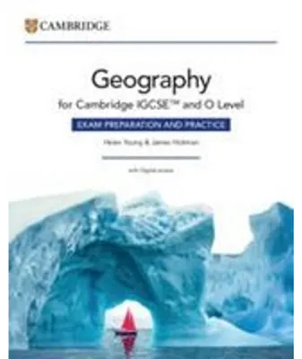 Productafbeelding van Cambridge Igcse(tm) and O Level Geography Exam Preparation and Practice with Digital Access (2 Years)