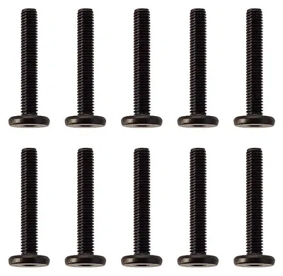 Productafbeelding van M3x22mm schroeven, laag profiel, 10 stuks.