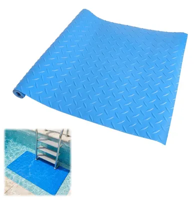 Obrázok produktu pre Podložky do bazéna, 40 x 90 cm, modrá ochranná podložka