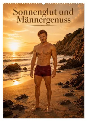 Produktbild von Sonnenglut und Männergenuss (Wandkalender 2027 DIN A2 hoch), CALVENDO Monatskalender