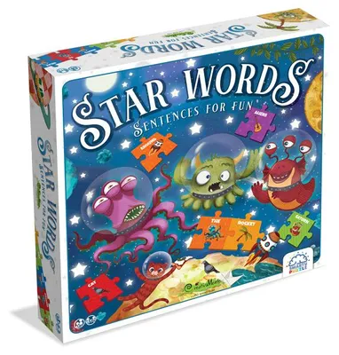 Obrázok produktu pre Vzdelávacia hra Smarty Puzzle- Star Words