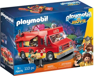 Produktbild von PLAYMOBIL® - The Movie - Del`s Food Truck, 70075