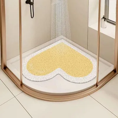 Obrázok produktu pre Protiskluzová rohož 60 x 60 cm, kúpeľňová rohož z PVC s masážnou funkciou, rýchloschnúca, do sprchy, vane a vlhkých priestorov
