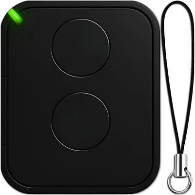 Produktbild von Ersatz Handsender Für Nice One Flor 433,92 MHz – 2 Kanal Fernbedienung Mit Rolling Code, LED, Batterie Und Schlüsselanhänger