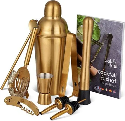 Immagine prodotto di Set shaker da cocktail premium, 10 pezzi